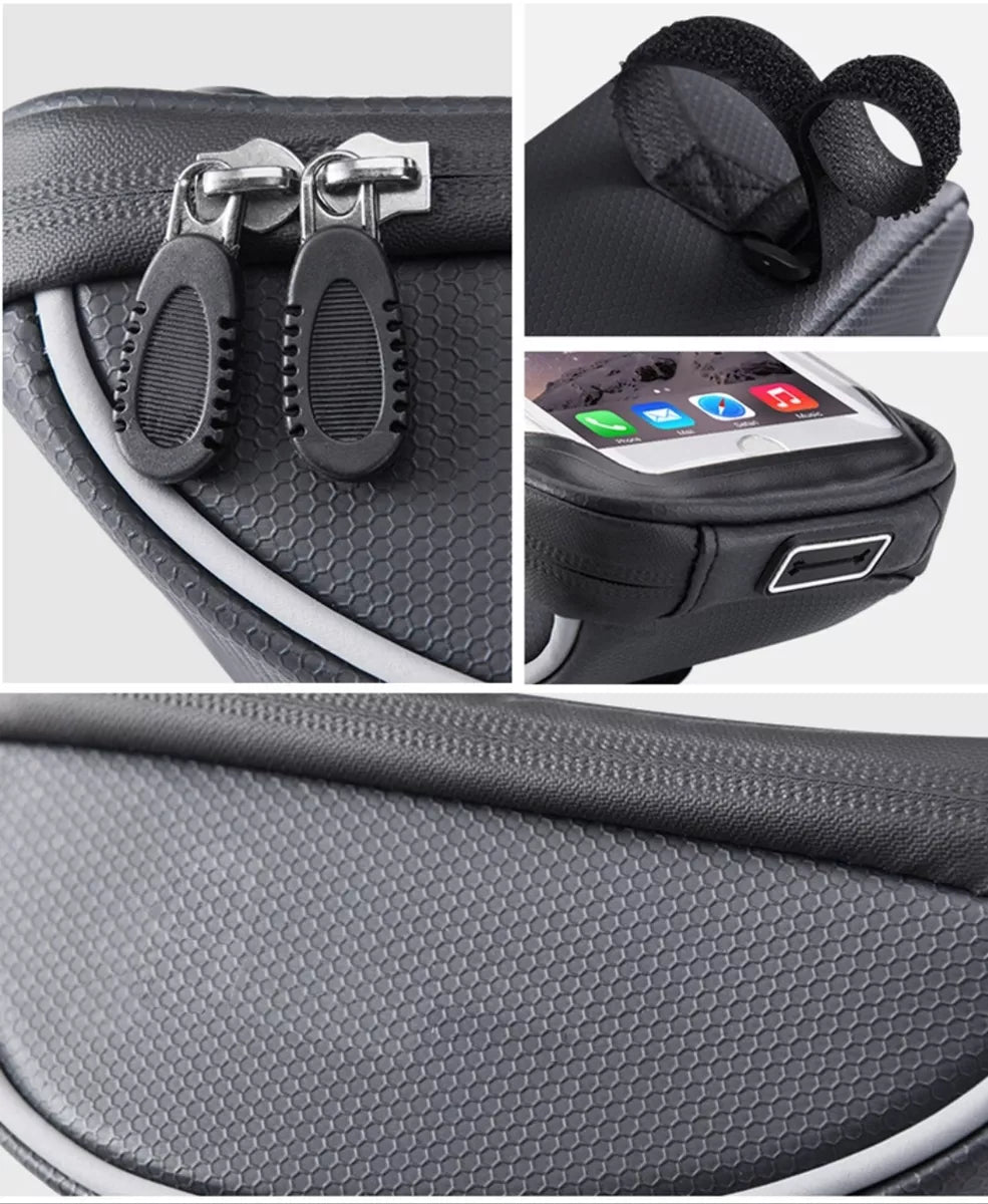 ViseraBikePack (Porta celular con diseño de visera)