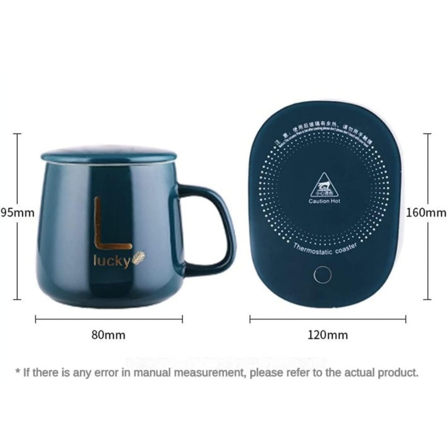 Taza Con Calentador Eléctrico 55°c