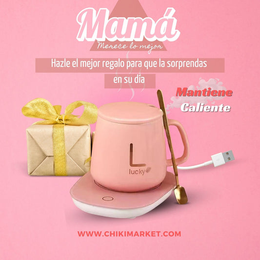 Taza Con Calentador Eléctrico 55°c